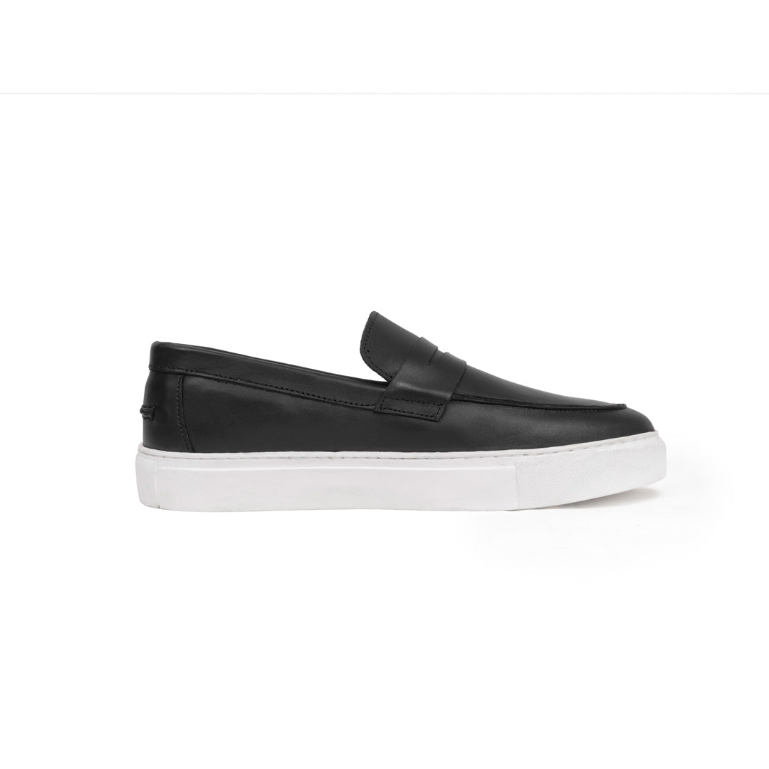 Black Penny Loafer