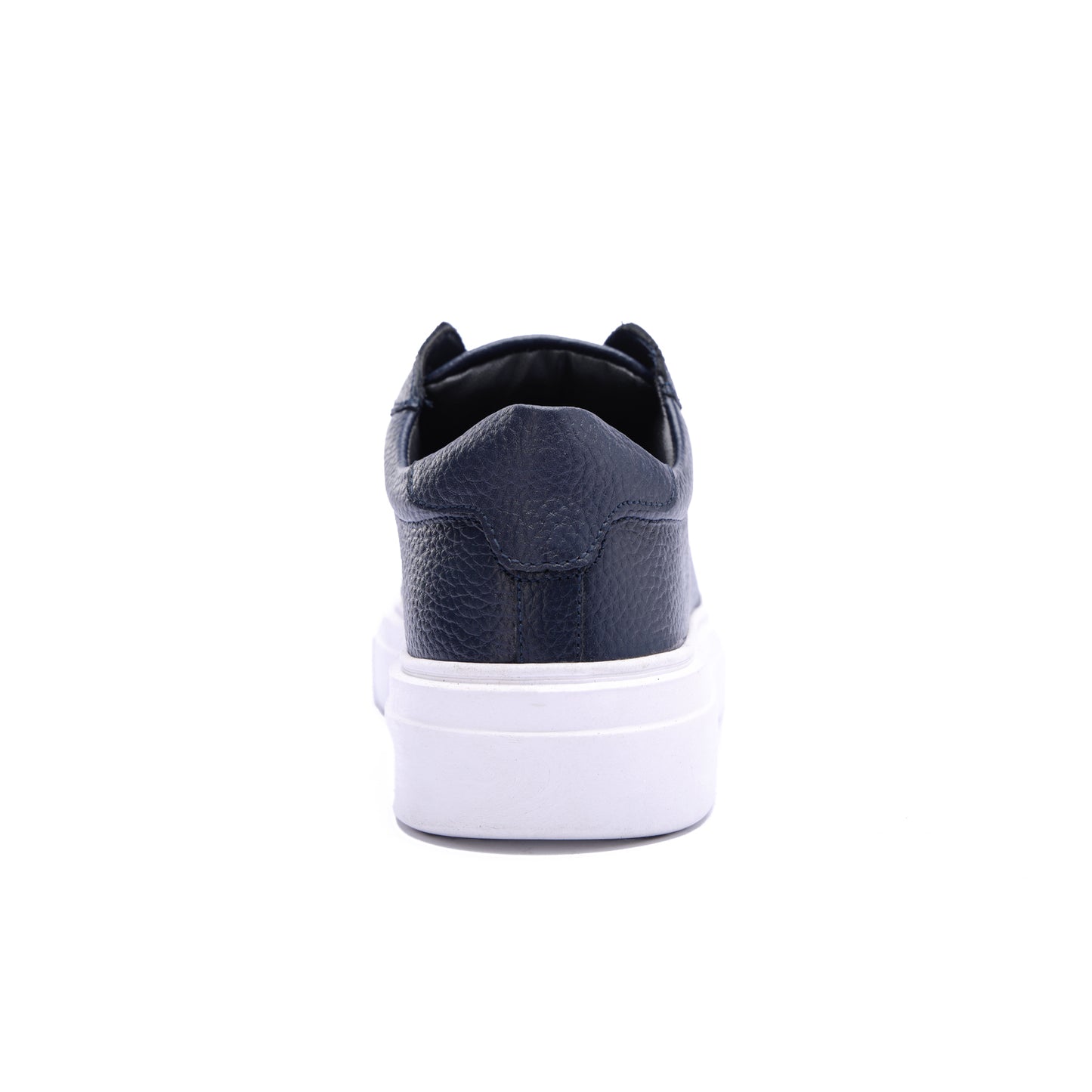 Essential Leather Trainer - Navy