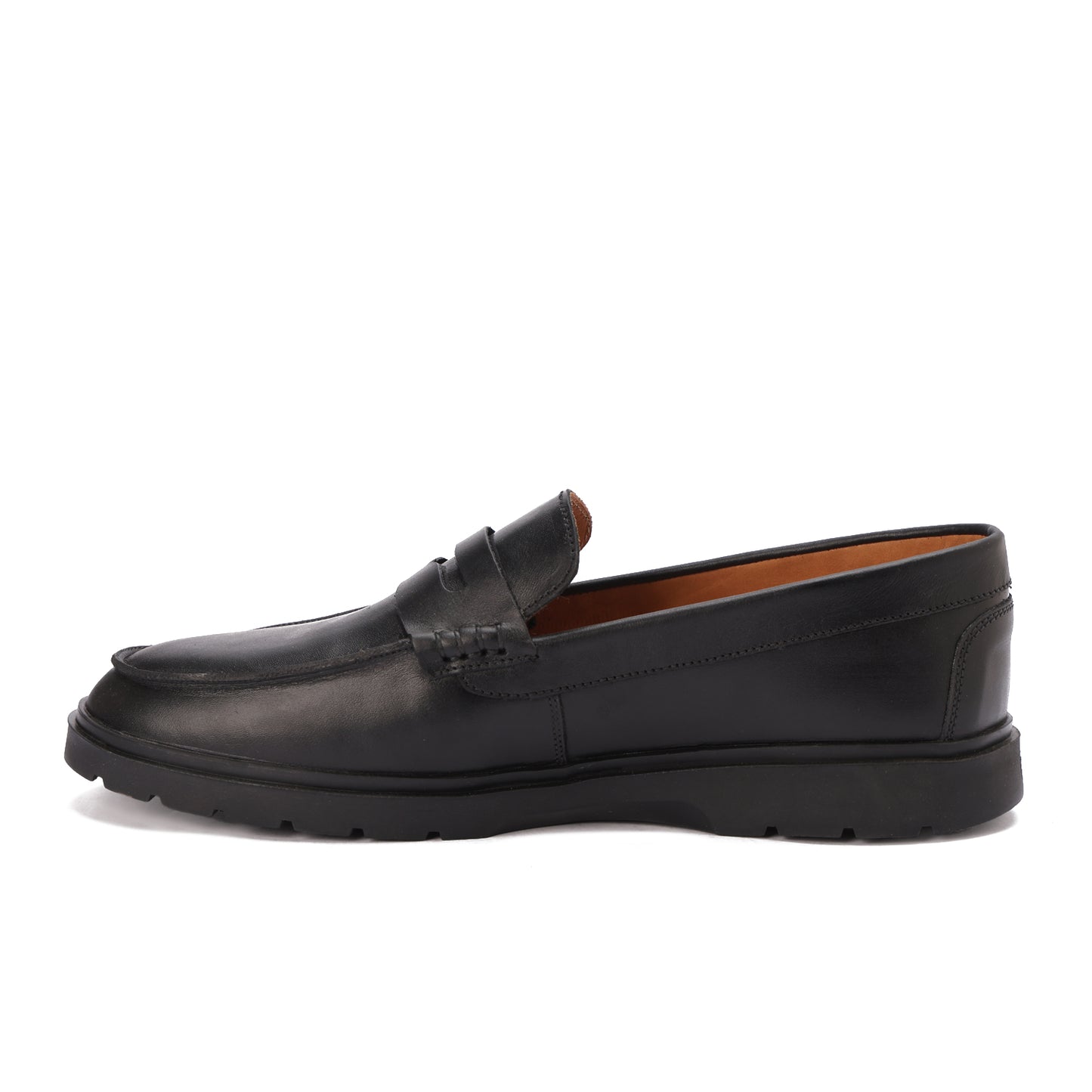 Leather Black Loft Loafer