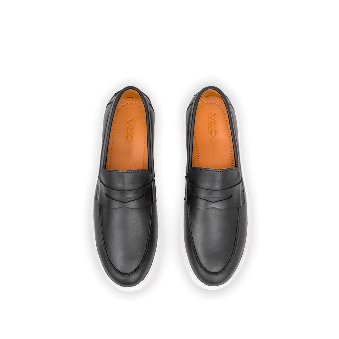 Black Penny Loafer