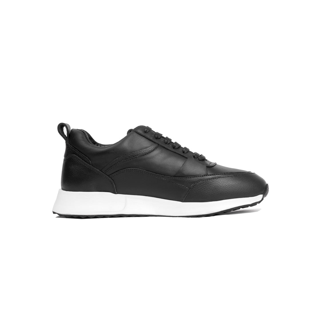 MOC SNEAKERS leather BLACK