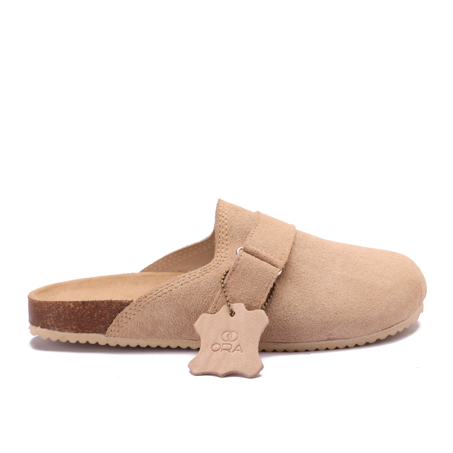 Split Suede Beige clogs