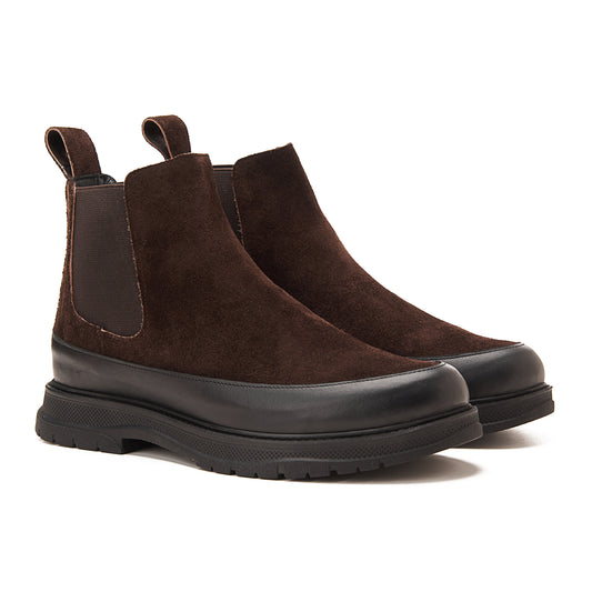 MOC SUEDE BROWN BOOTS