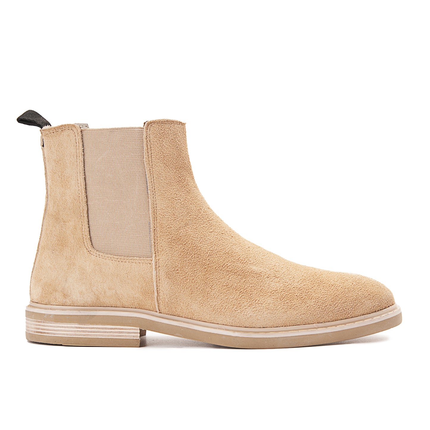 Beige Suede Chelsea boot