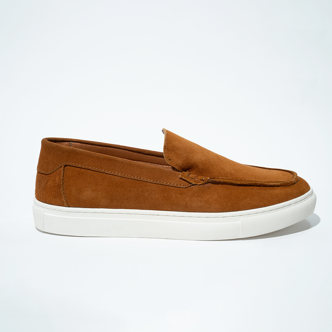 Havan Suede Slip On Loafers