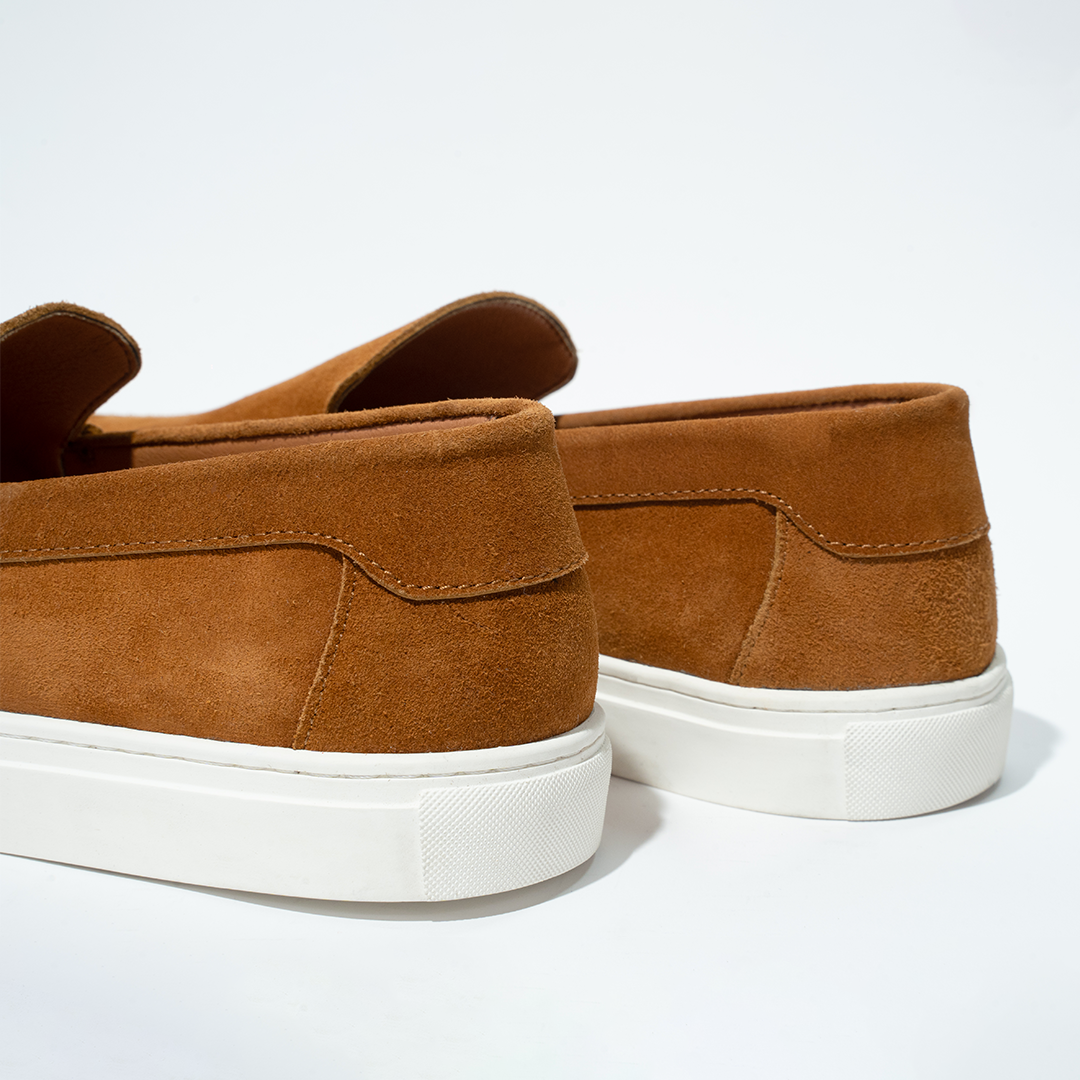 Havan Suede Slip On Loafers