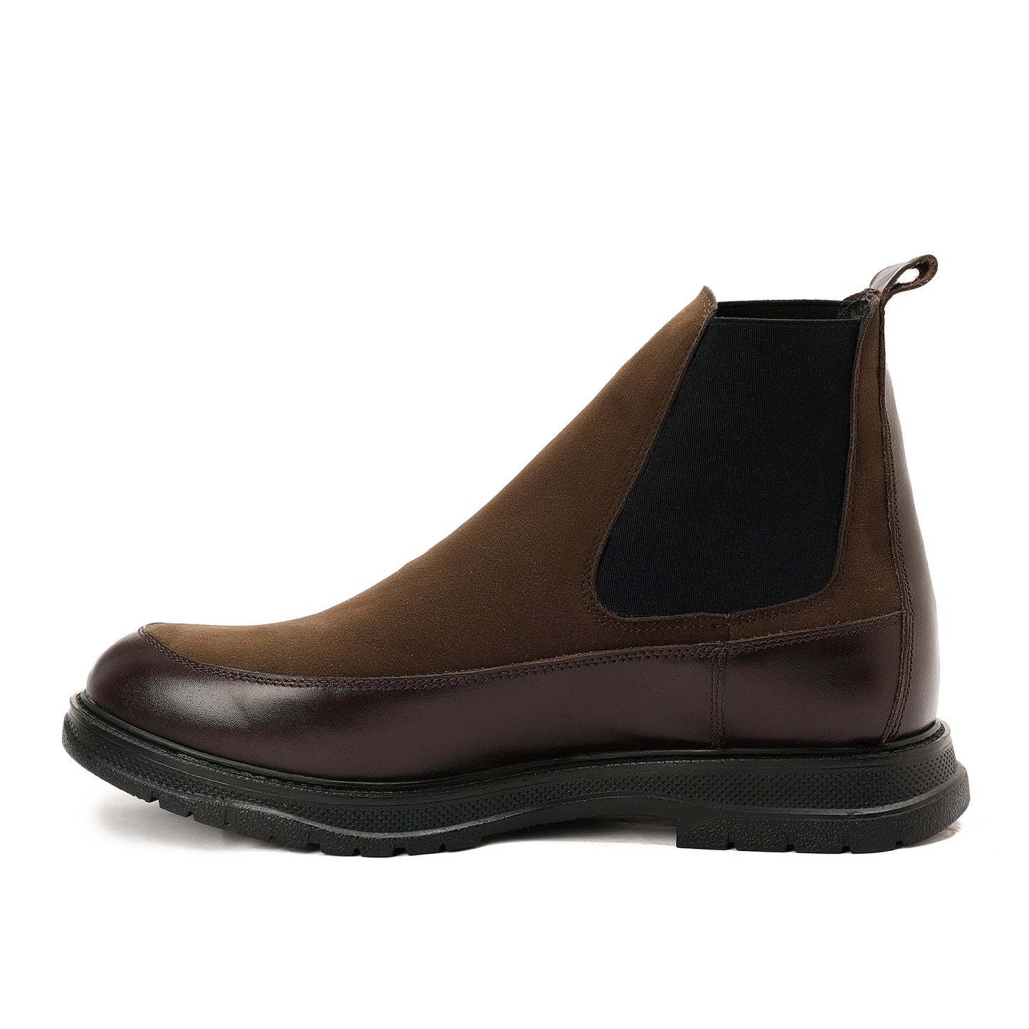 BROWN MOC SUEDE BOOTS