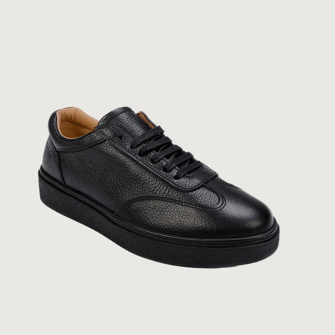 Ridge black leather