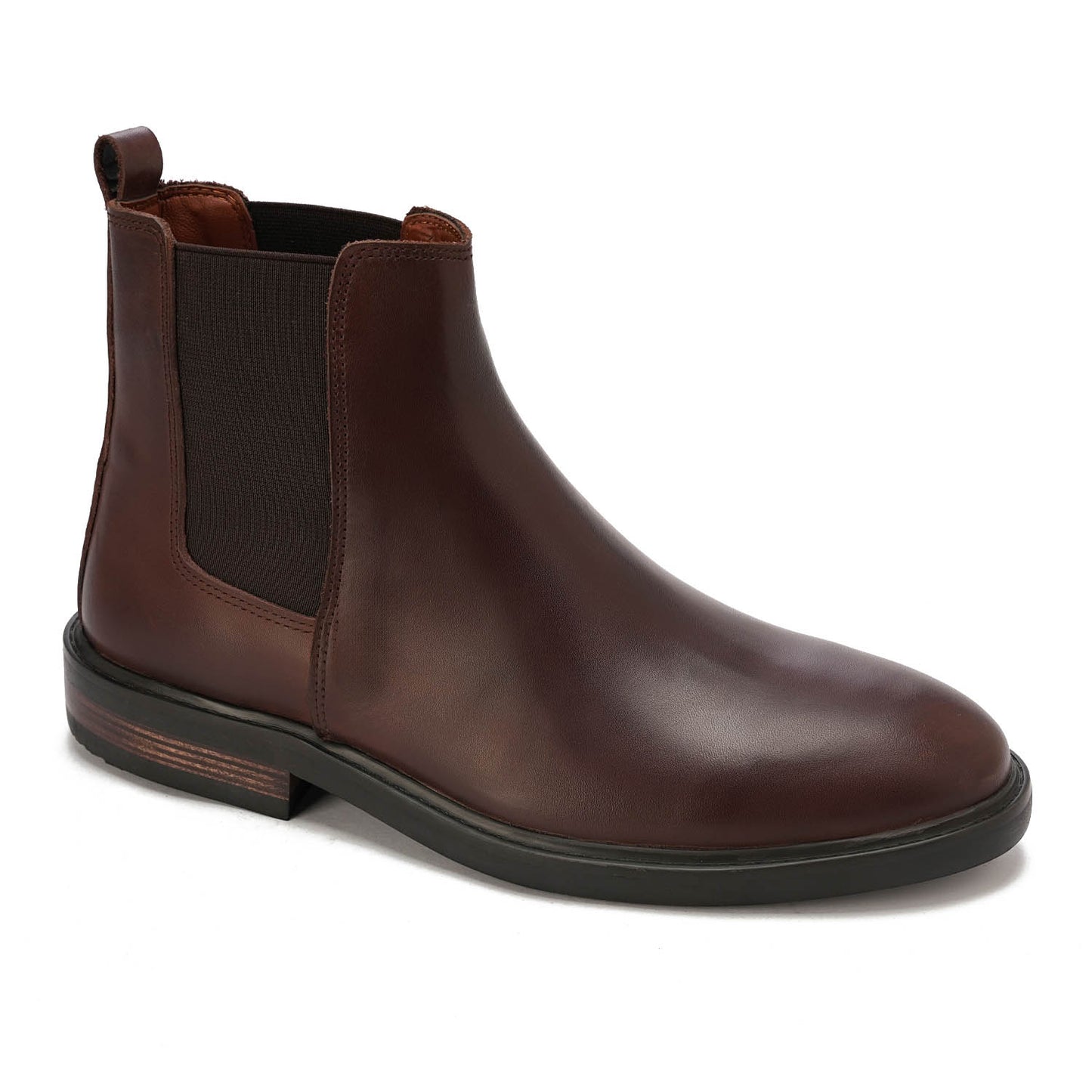 Leather Chelsea Boots Brown