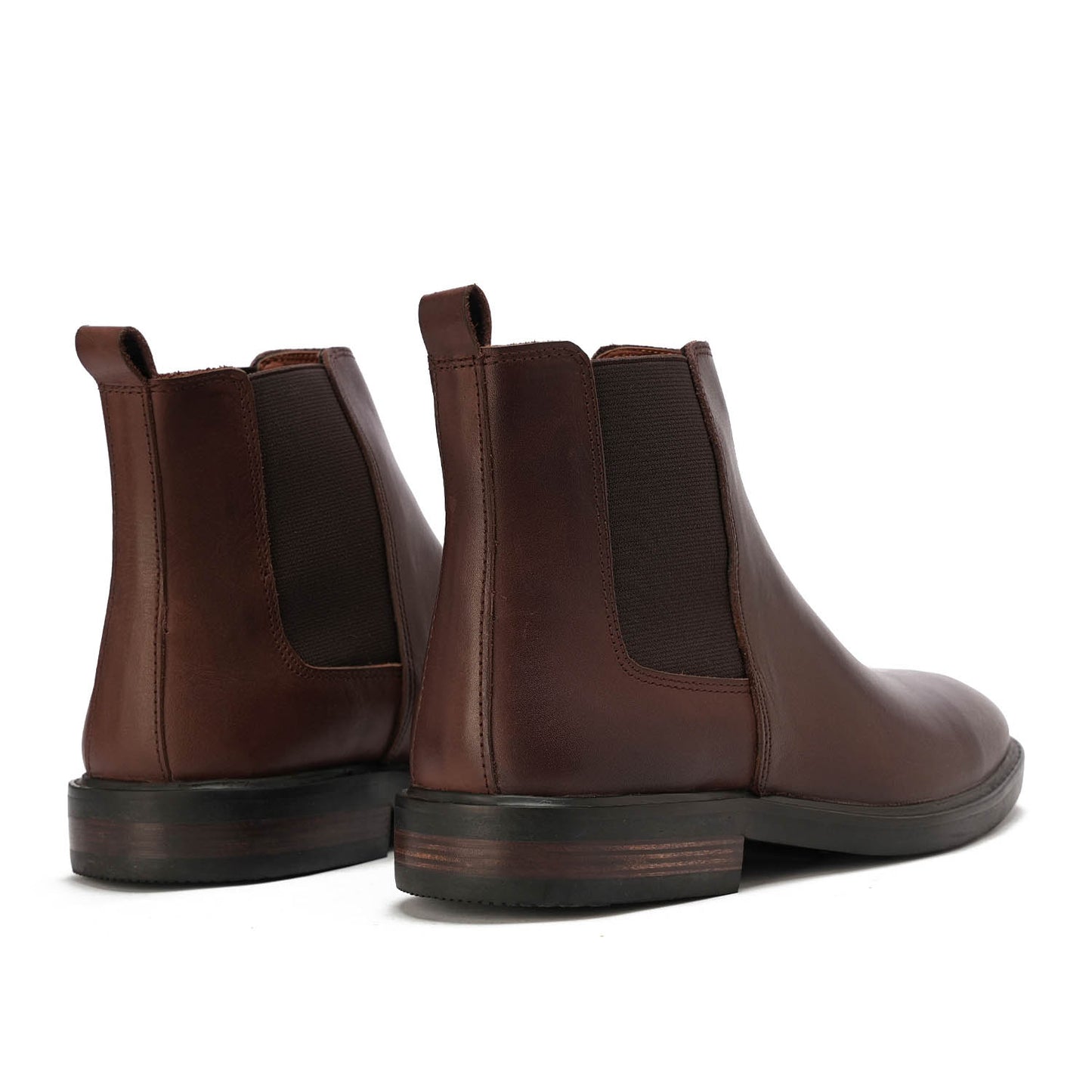 Leather Chelsea Boots Brown