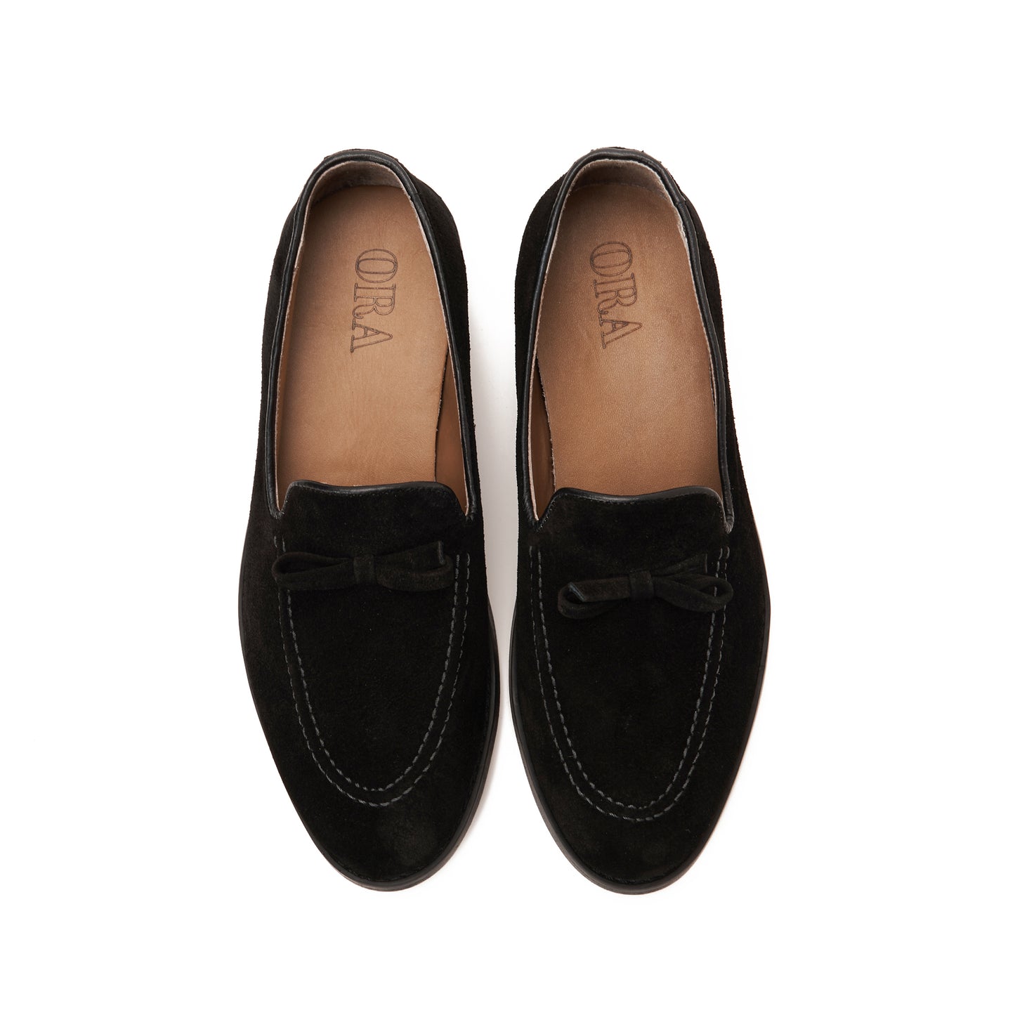 Black Suede Calf