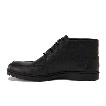 Mono Black Leather Boots