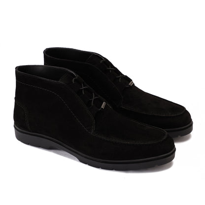 Mono Black Suede Boots