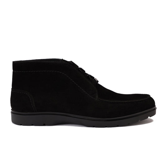 Mono Black Suede Boots