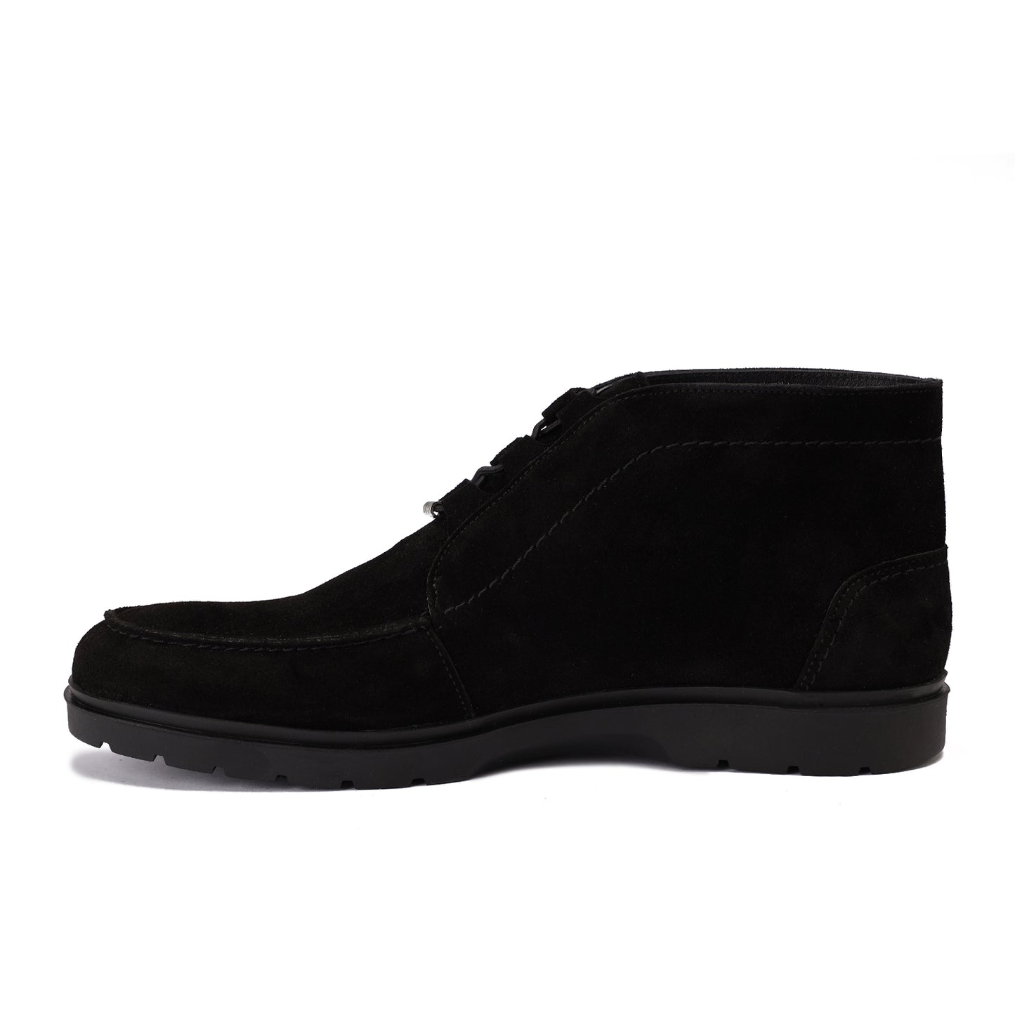 Mono Black Suede Boots
