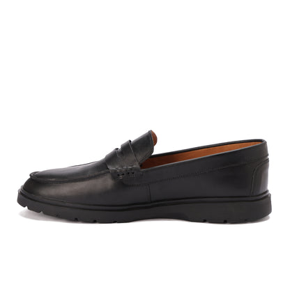 Leather Black Loft Loafer