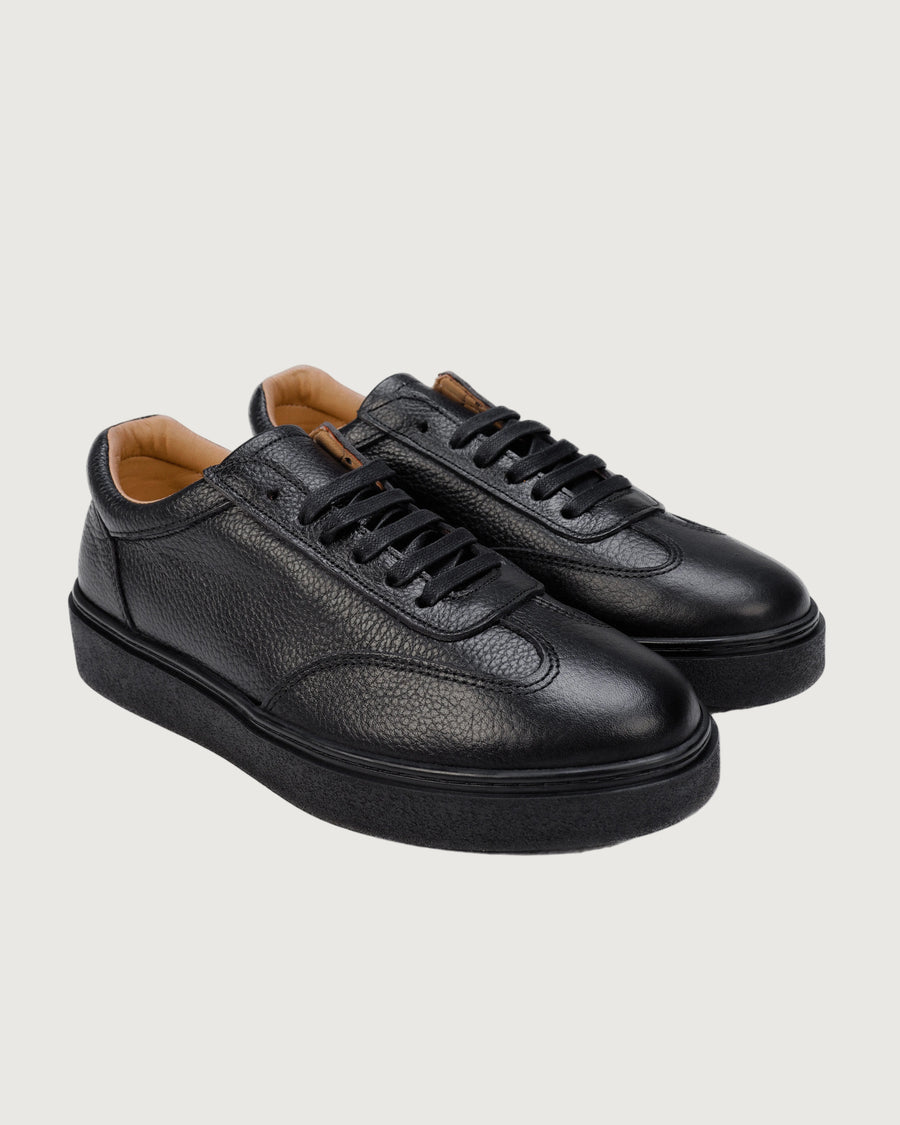 Ridge black leather