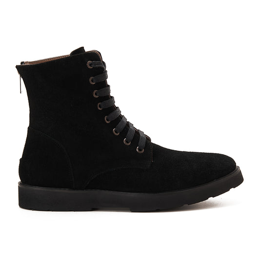 Black Marini Combat Boots