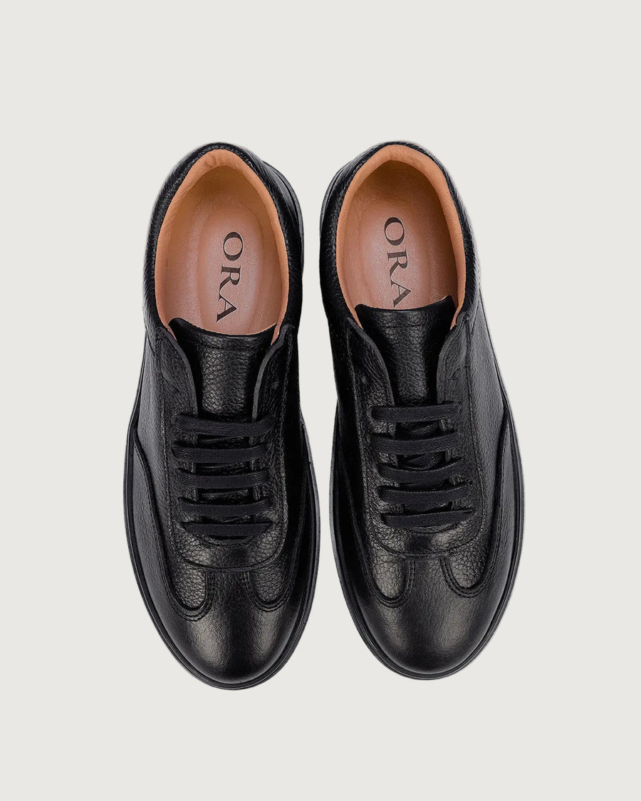 Ridge black leather
