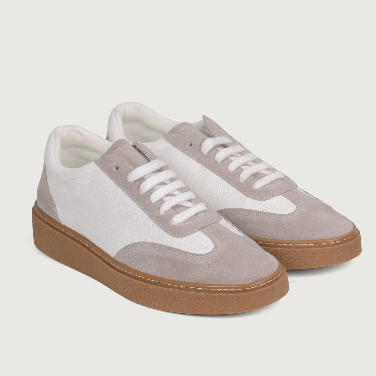 Ridge white leather