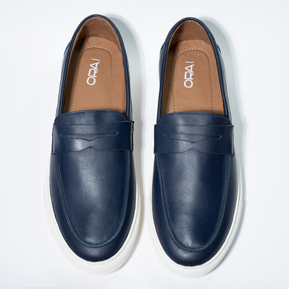 Blue Penny Loafer
