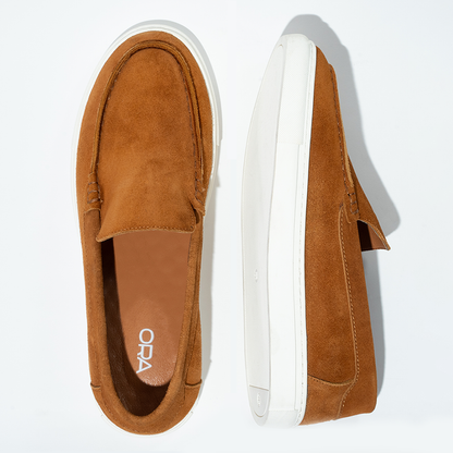 Havan Suede Slip On Loafers
