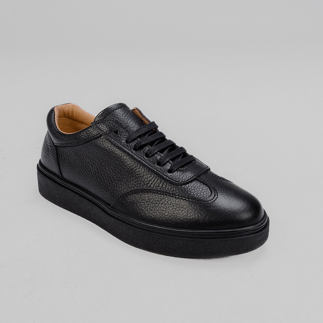 Ridge black leather