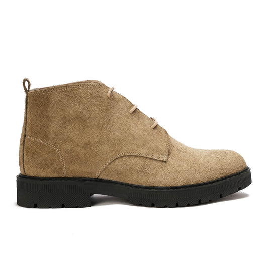 Beige Suede Chukka boot