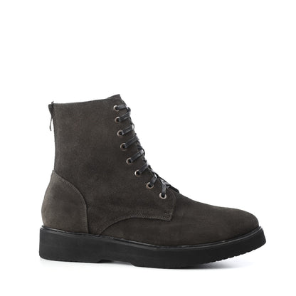 Grey Marini Combat Boots